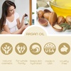image:imageArgan Oil for Dry Damaged Curly and Frizzy Hair Growth  Organic Hair and Skin Serum from Morocco 16 oz Pure Cold Pressed1600 Fl Oz Pack of 1