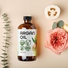 image:imageArgan Oil for Dry Damaged Curly and Frizzy Hair Growth  Organic Hair and Skin Serum from Morocco 16 oz Pure Cold Pressed4 Fl Oz Pack of 1