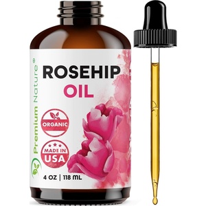 image:imagePremium Nature Rosehip Oil For Face for Women Rosehip Seed Pure Cold Pressed Unrefined For Hair and Nails Skin Care Moisturizer Rose Hips Face Oils and Serums 16 oz4 Fl Oz Pack of 1